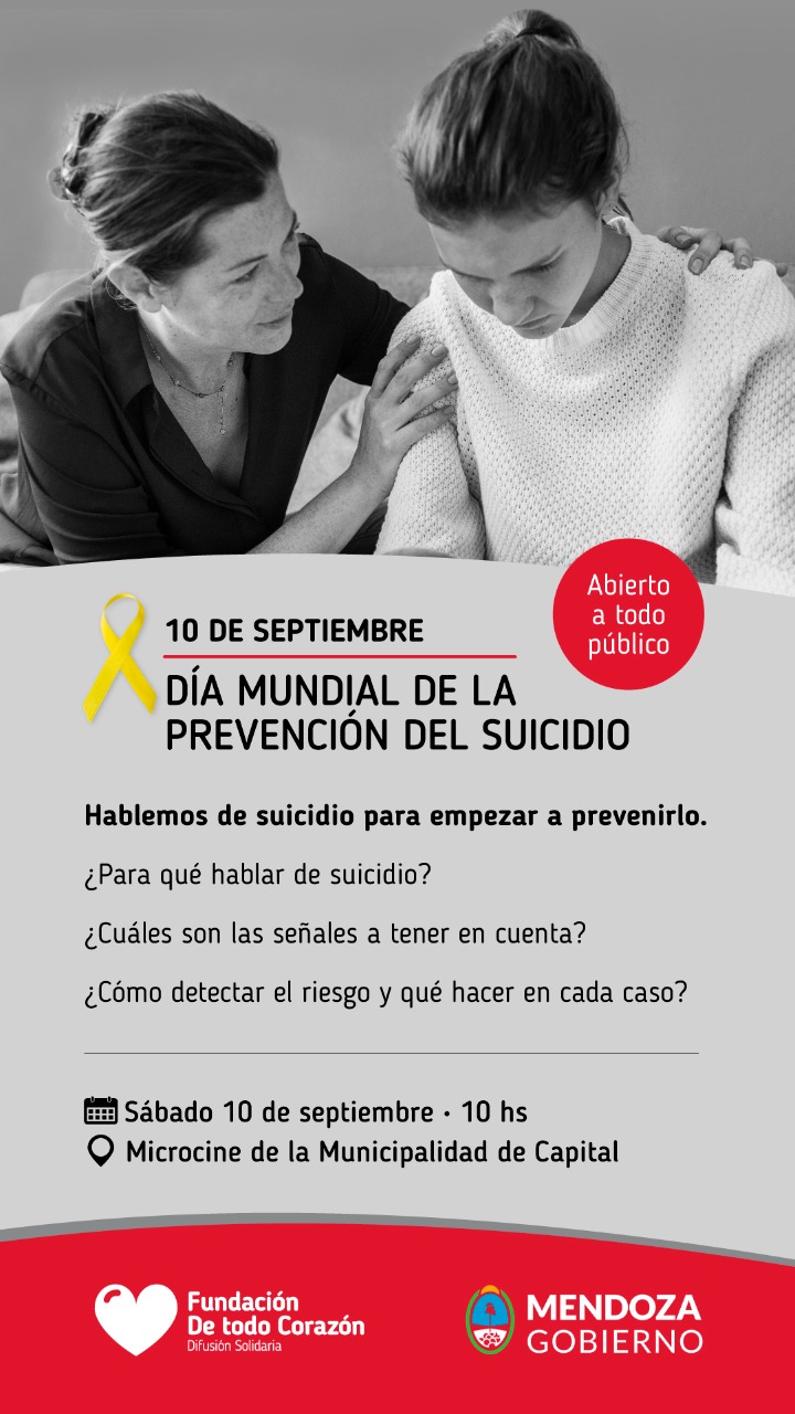 10 de septiembre de 2022. Día Mundial para la Prevención del Suicidio